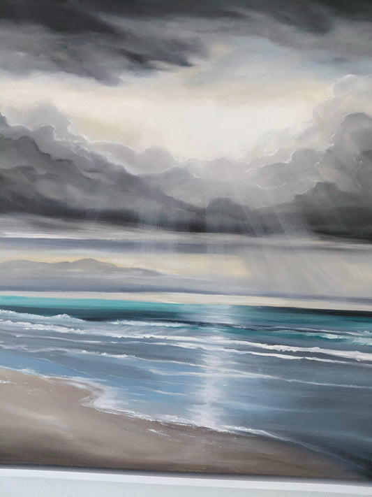 'Wake up' 80cm x 80cm