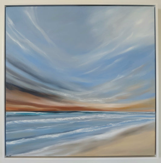 'Pause, reflect' 80cm x 80cm