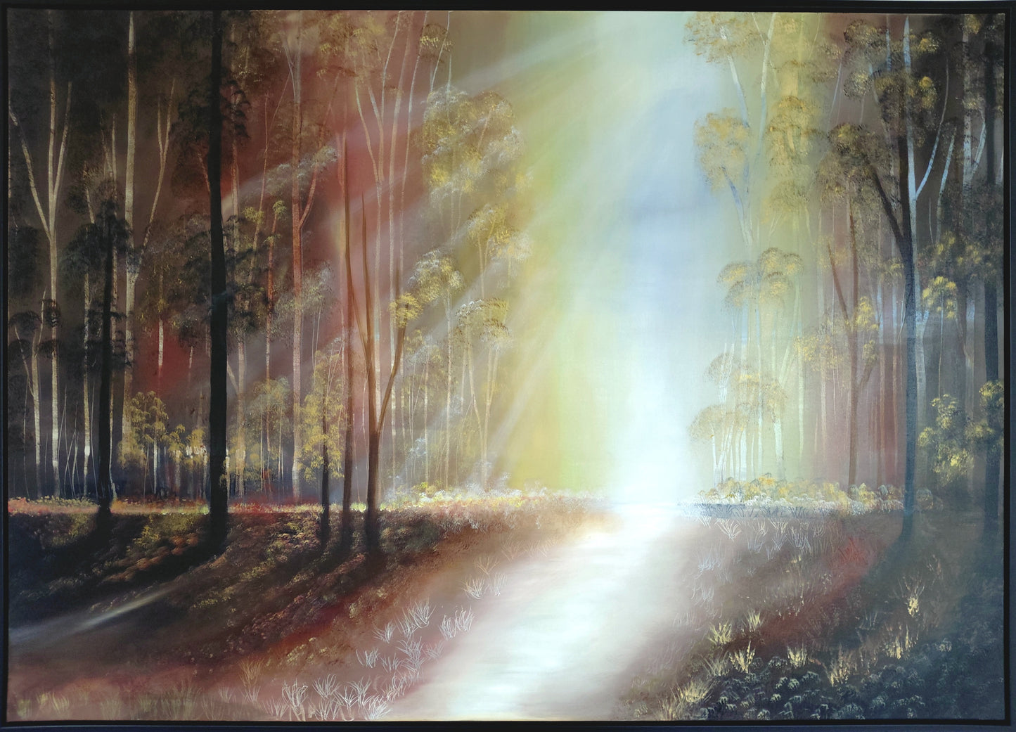 'Forest pulse' 122 x 87 cm