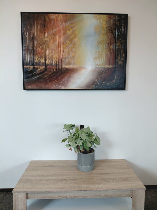 'Forest pulse' 122 x 87 cm