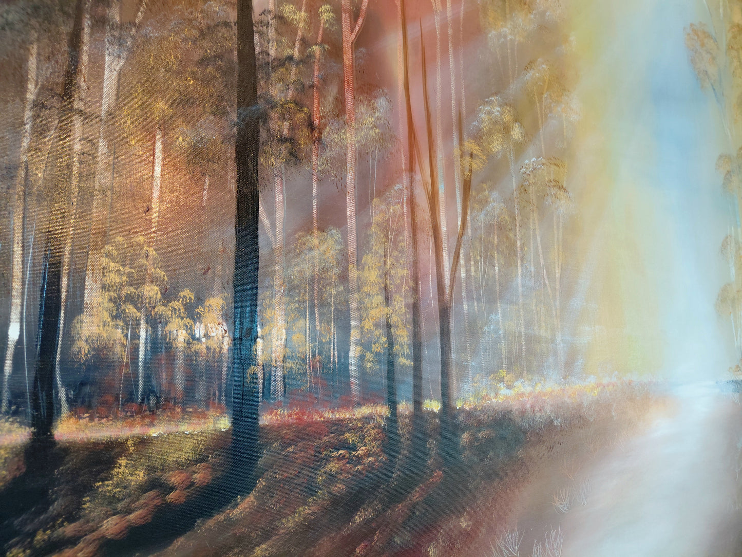 'Forest pulse' 122 x 87 cm