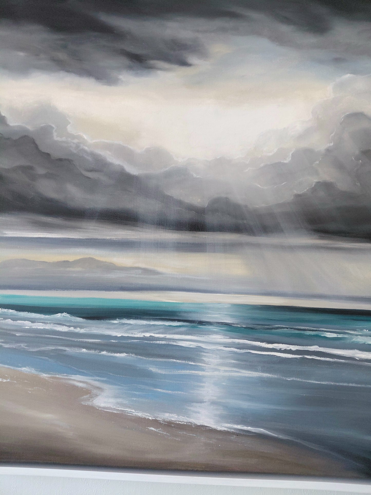 'Wake up' 80cm x 80cm