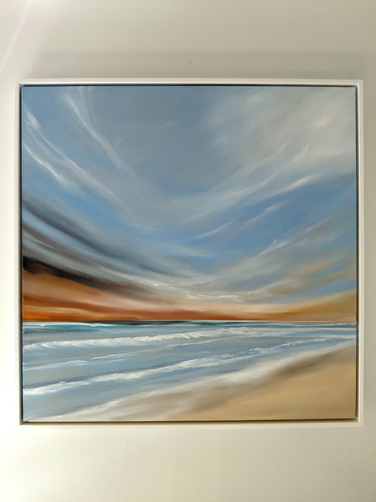 'Pause, reflect' 80cm x 80cm